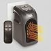 Produktbild LIVINGTON Handy Heater 500 Watt mit Fernbedienung | Keramik Heizlüfter | Mini-Steckdosen-Heizer | Schnellheizung | Thermostat 15°C - 32°C | Timer | Elektro-Heizung | Das Original aus dem TV
