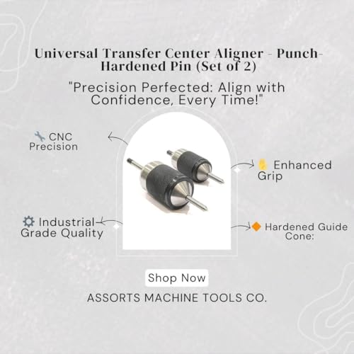 Image of Universal Transfer Center Aligner- Punch-Hardened Pin (Set of 2 (Range 1 /4 inch to 1 inch))