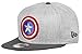 New Era Captain America Comic Graphite 9Fifty Snapback Cap Heather Graphite - One-Size