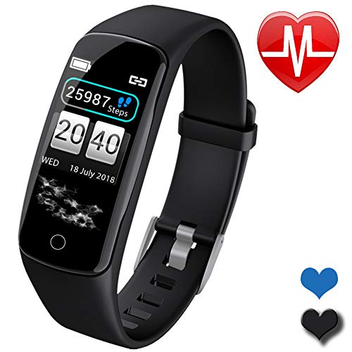 Fitness Trackers Men Smart Watch for Android iOS Phones Father's Day Activity Tracker