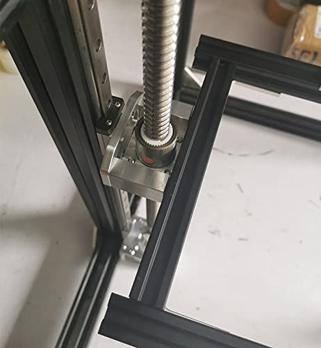 Lysee 3D Printer Parts & Accessories - Upgrading1605 Ball Screw BLV MGN Cube 3D Printer BLV CNC Aluminum Alloy Mount Bracket Fit 17/23Motor All Metal Upgrade Kit - (Color: Triple Z axis Kit)