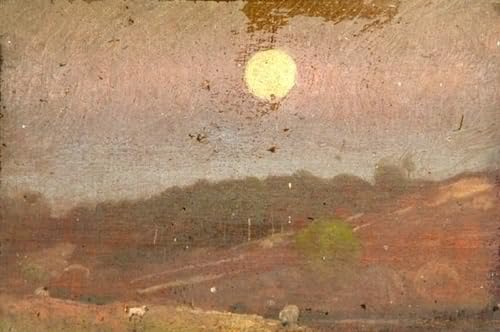 Paesaggio lunare di Sidney H. Sime cuadro de salon para crear un ambiente relajante