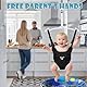 Türhopser baby, Baby Doorway Jumper mit verstellbarem Gurt, Protable Baby Jumper und Bouncers, einfach zu montieren, Kleinkind Bouncer Schauke mit Wassermatte