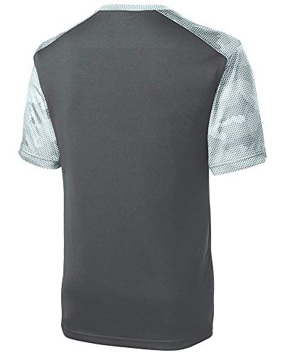 DRIEQUIP CamoHex Moisture Wicking Athletic Training T-Shirts. XS-4XL2