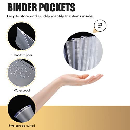 Kkplzz A6 Budget Binder Set, 6 Ring Pu Leather Planner, Portable Marble Grain Notebook Pu Leather Ring Binder Loose-Leaf Book Cash Budget Hand Ledger For Travel And Diary #TOP4