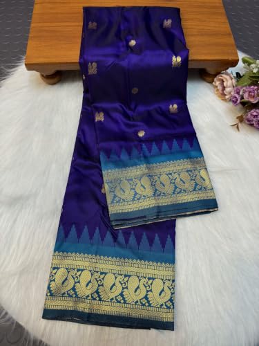 Generic paithani silk saree in pure silk – image 5