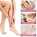 XANGNIER 100 Pairs Disposable Moisturizing Socks for Dry Cracked Feet Women,Foot Gloves for Moisturizing,Plastic Foot Covers for Feet,Moisturizing Foot Mask Exfoliating Disposable Pedicure Socks