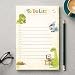 Dinosaur Sticky Notes Gifts,50 Sheets 4x6 Inch Dinosaur-Themed Notepad, Dinosaur Lover Gift Stationery Stuff Decor, Birthday Gifts for Men, Women, Office Coworker, Friend