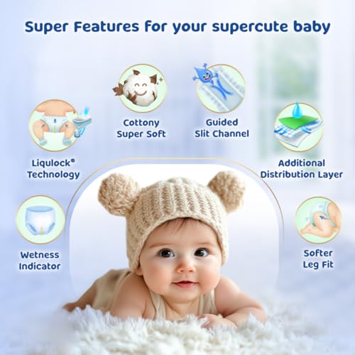 Bumtum Baby Diaper Pants, XL Size, 108 Count, Double Layer Leakage Protection Infused With Aloe Vera, Cottony Soft High Absorb Technology (Pack of 2) Bumtum Baby Diaper Pants, XL Size, 108 Count, Double Layer Leakage Protection Infused With Aloe Vera, Cottony Soft High Absorb Technology (Pack of 2)