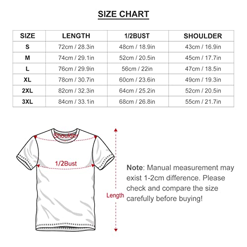 Tee Shirt Manches Courtes Requin Homme Anti-Transpiration en Coton Doux léger