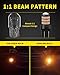 MEALAM 7440 7443 992 T20 W21W LED Bulbs Amber Yellow, Super Bright 60 SMD Chips for Car Truck Backup Reverse Light Tail Break Turn Signal Light(Pack of 2)