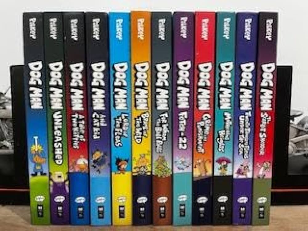 Dog Manシリーズ全12巻セット Amazon.com: Dog Man Books Series Set 1-12: Dav Pilkey: 圖書