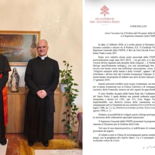 Episodio 1245: El Vaticano Rechaza Las Consagraci&oacute;nes De Nuevos Obispos Para La FSSPX