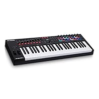 MIDI Keyboard Essentials - 49 velocity-sensitive, semi weighted keys with aftertouch and assignable zones for playing virtual sampler instruments and virtual synthesizer plugins Native Kontrol Standard (NKS) Integration - M-AUDIO and Native Instrumen...