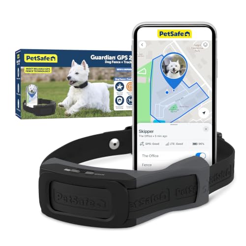 PetSafe Guardian GPS 2.0 Dog Fence + Tracking Wireless Dog Fence with Reliable Dual Frequency GPS...