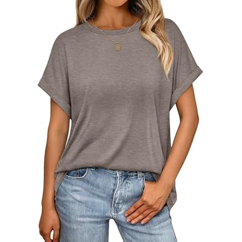 AUTOMET Women's Casual Summer T-Shirt Cover