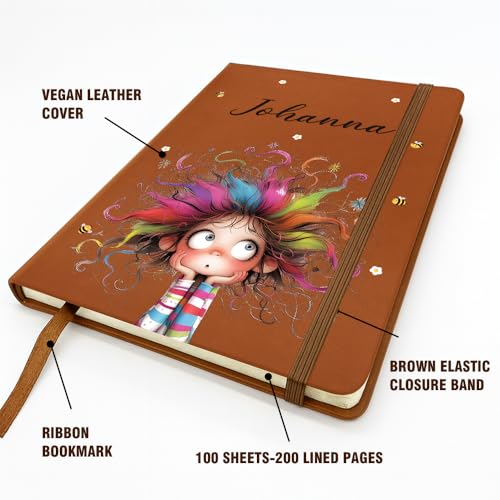 Cuaderno Personalizado Cover en Cuero Vegano miniatura 4