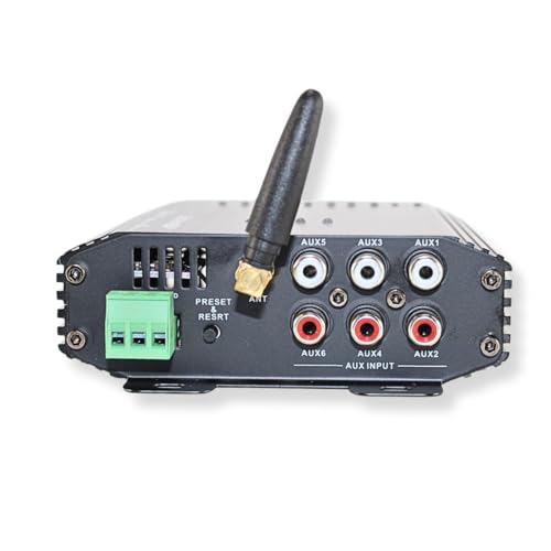 Image of B2 Audio Black 4v 10 Channel DSP with Bluetooth iOS /Android App 96 KHz - 32 Bit