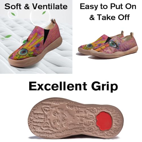 Men's Slip On Summer Loafers Ultra Lightweight Knitted Breathable Wide Feet Sneakers Sweat Proof Cushioned Sole Walking Shoes3