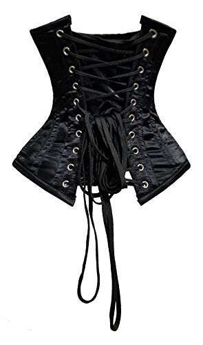 luvsecretlingerie Heavy Duty 18/26 Double Steel Boned Waist Training Cincher Waspie Underbust Tight Shaper Corset4