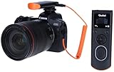 Rollei Wireless Fernauslöser für Sony – erlaubt die kabellose Fernauslösung, Langzeitbellichtungen, Serienbild und Zeitintervall Aufnahmen Ihrer (Hersteller) DSLM/DSLR Kamera, LCD-Display beleuchtet