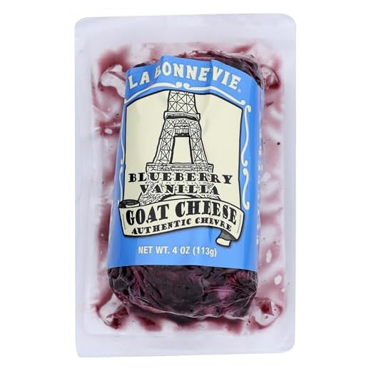 La Bonne Vie, Blueberry Vanilla Goat Log Oz, 4 Ounce