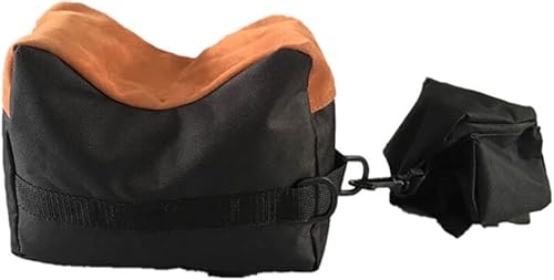 Miniatura 5 de Portátil de tiro delantero trasero banco resto bolsa rifle objetivo soporte para caza arma