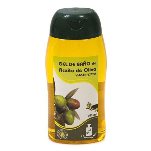 3X GEL DE BAÑO DE ACEITE DE OLIVA VIRGEN EXTRA 250 ML ELABORACION ARTESANAL 100%
