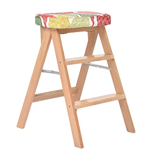 Escalera de madera premium para el hogar con funda lavable 2