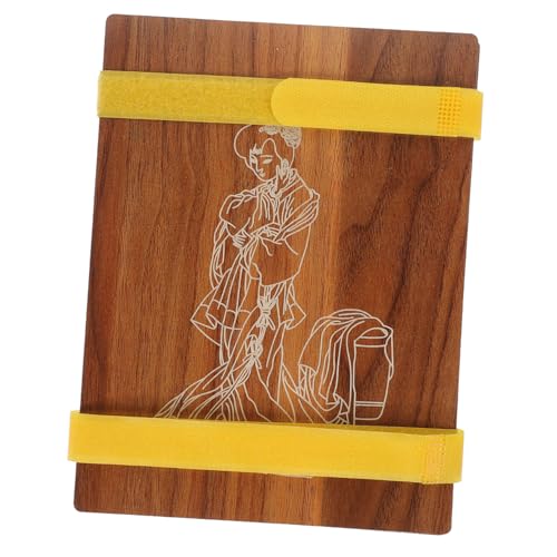 Veemoon Kit Presse à Fleurs en Bois 16x21 Cm Feuilles Motif Femme Accessoire DIY Plantes Séchées pour Loisirs Créatifs Scrapbooking Cartes Invitations Kit D’outils pour Spécimens