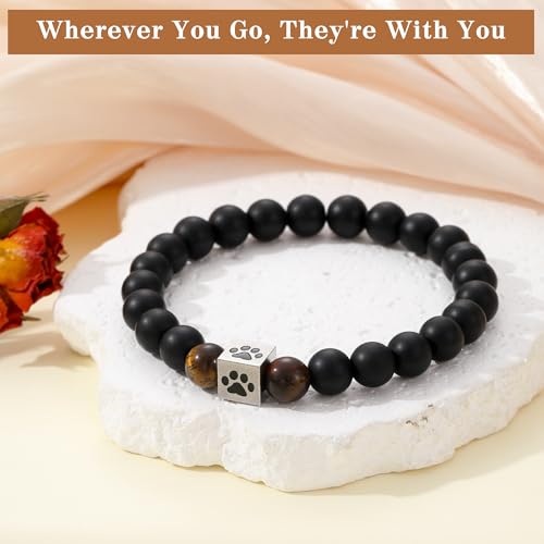 Image of Cross Bracelets for Women, Christian Gifts for Women Stocking Stuffers for Teens Cross Bracelet Imperial Nature Stone Bead Bracelet Confirmation Baptism Gift for Teen Girls Christmas Religious Gift Cathlic Faith Jewelry