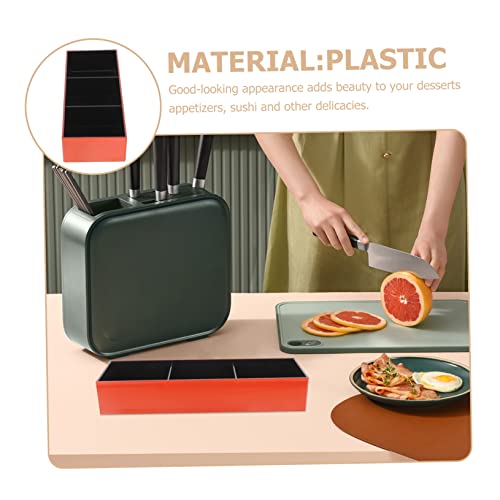 Plato para sushi estilo japonés de plástico miniatura 5
