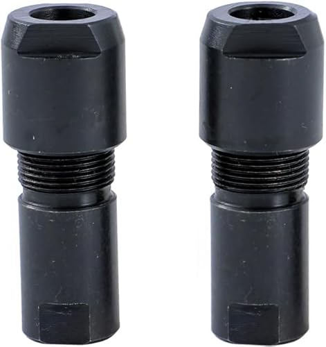 KATSU Tools Winkelschleifer-Aufsatzadapter-Set, 2-teilig: M10 auf 3 mm und 6 mm Mini-Spannfutterschaft, Umrüstwerkzeug für Rotationswerkzeuge zum Schleifen, Polieren und Schnitzen.