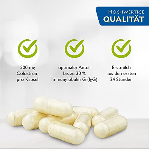 Colostrum Amlawell Kapseln – Vegetarische Nahrungsergänzungsmittel