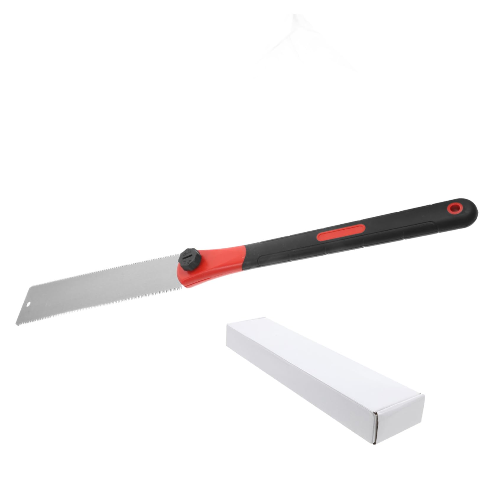 Housoutil Seghetto Giapponese Doppio Filo per Legno, Taglio di Precisione, Denti Fini, Impugnatura Pp, Lama Sk5, per Falegnameria e Lavori Manuali