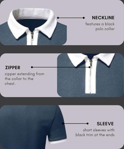 Image of GRECIILOOKS Men's Polycotton Regular Fit T-Shirt | Polo T Shirt for Men | Casual T Shirts