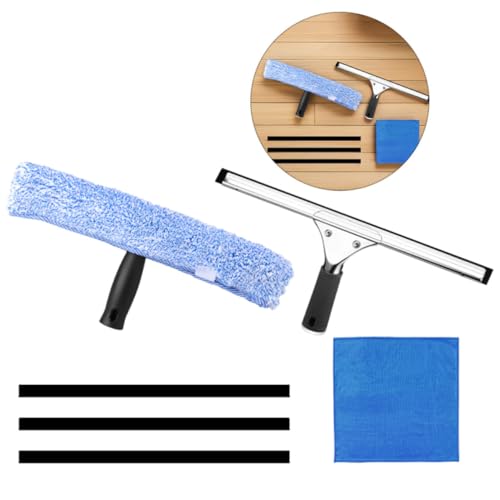 Limpiacristales duradero de acero inoxidable para una limpieza sin rastros 8