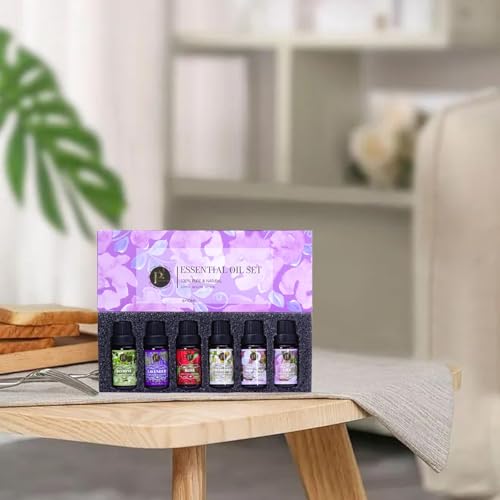 Parahon Essential Oil Blend Scent - Set 6 x 10ml - 100% Pure Organic Aromatherapy Oils for Diffuser - Relaxation - Candle Sents (Sweet Orange, Lemongrass, Peppermint, Lavender, Eucalyptus & Tea Tree) - Image 3