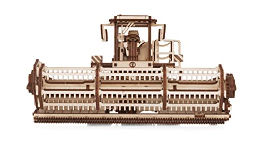 EWA Eco-Wood-Art – MOWER – Rompecabezas mecánico 3D de Madera – Rompecabezas para Adultos y Adolescentes – Montaje sin pegamento – 963 Piezas