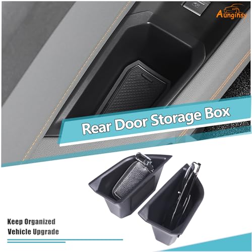 Organizador de Puerta Trasera Negro miniatura 3