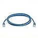 InstallerParts (10 Pack) Ethernet Cable CAT5E Cable UTP Booted 4 FT - Blue - Professional Series - 1Gigabit/Sec Network/Internet Cable, 350MHZ