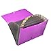 Produktbild Fächermappen Vogue by dufco 51500.0328 A4, 13 Fächer, Gummizugverschluss, PP, 2-farbig (schwarz/violett)