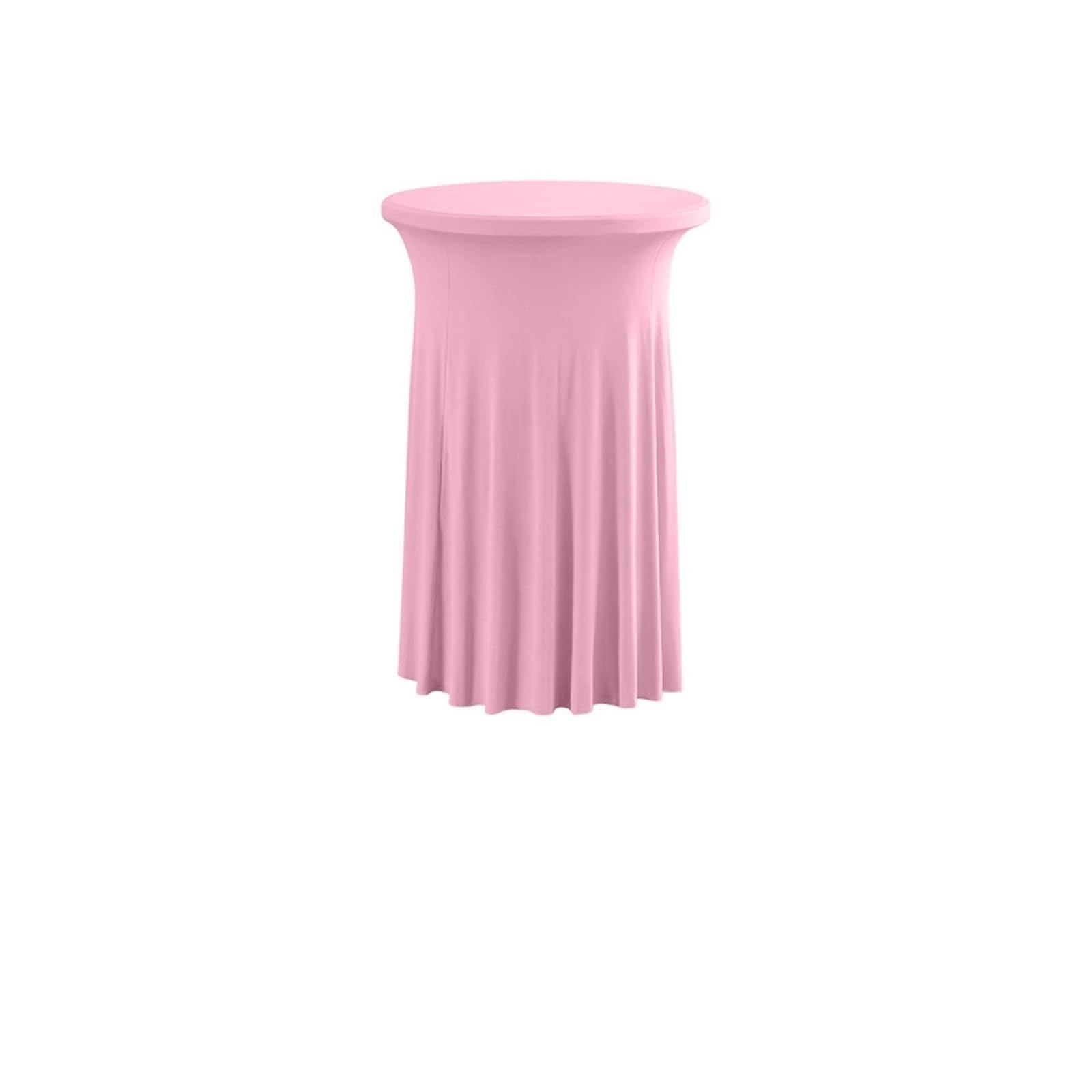 Nappe de table ronde élastique : éliminez les plis de vos tables de bar