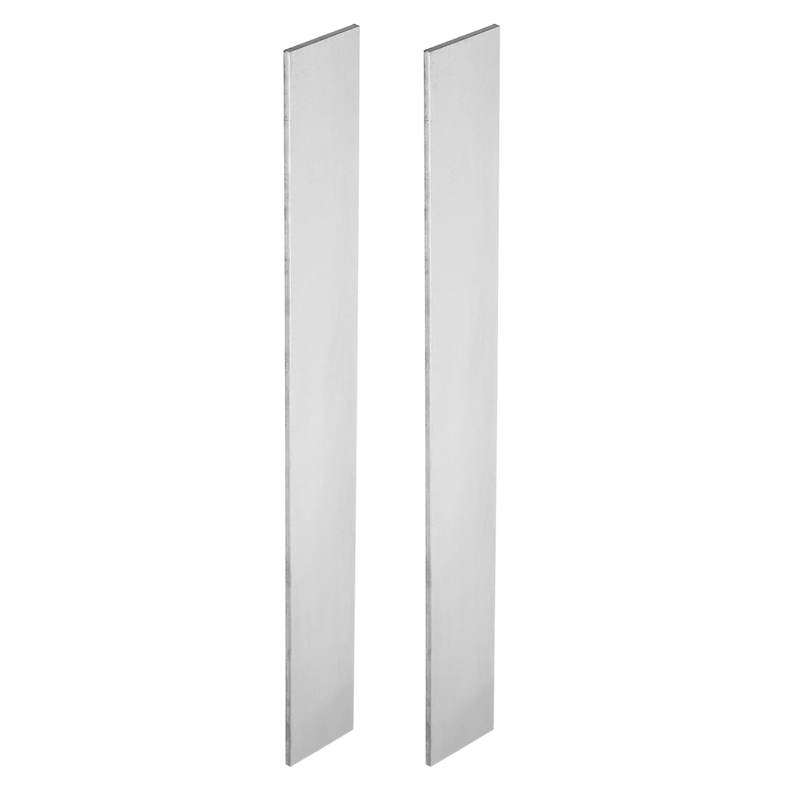 PATIKIL 2 pièces Barre plate en acier 1095 12" x 1 12" x 4/16" | pour la fabrication de couteaux en fer forgé, pour la fabrication de lames de couteaux d'épées et de hachoirs, acier