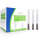 22 Ga 1.5 Inch Lab Syringe Needle, Disposable Dispensing Lab Supplies, Individually Wrapped, Box of 100