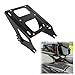 Detachable 2 Two Up Tour Pak Pack Mounting Luggage Rack For Harley Touring Road King Street Glide Road Glide 2014-2019(Black or Chorme) (black)