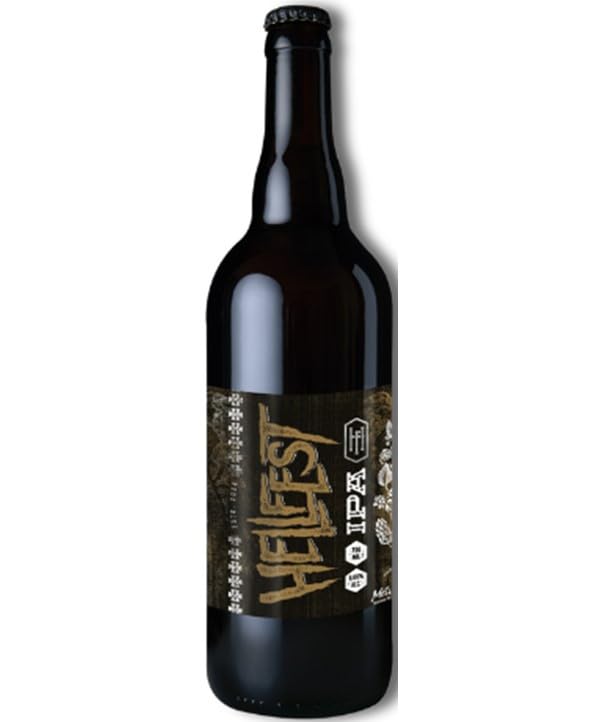 Hellfest Vendée cerveza artesanal Mélusine 6,6% IPA - 6 x 75cl.
