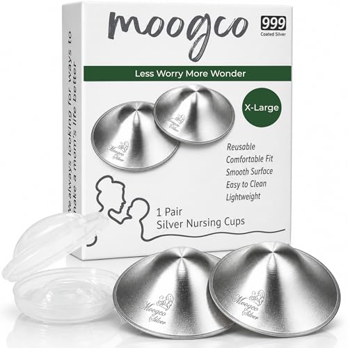 The Original Silver Nursing Cups - 999k Nipple Shields