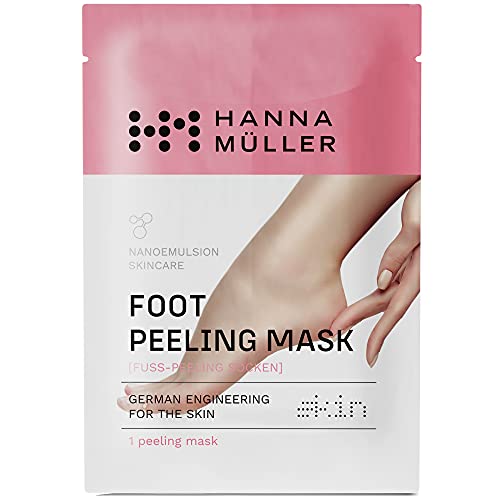 Foot Peel Mask - Foot Exfoliator and Foot Peel Mask for Hard Skin and Cracked Heel, Foot Masks with AHA Blend, Salicylic Acid, Botanical Extracts, Vitamin C and A, Feet Peeling Mask