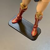 EBCO 20Pcs Plastic Black Stand Bases 32mm for Most 6 inch Action Figure Such as Marvel Legends/DC/GI